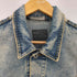ザラ ZARA スタッズ ダメージ加工 デニムジャケット メンズ import:M