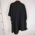 ヨウジヤマモト Yohji Yamamoto 21ss ウールギャバ100 片袖 ギャザースリーブ アシンメトリーオーバーサイズシャツ レディース JPN:1