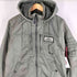 アルファインダストリーズ ALPHA INDUSTRIES フーデッドリブジャケット フライトジャケット THERMOLITE メンズ import:L