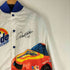 1988 サインプリント レーシングチーム モーターサイクルボンバージャケット メンズ import:XL