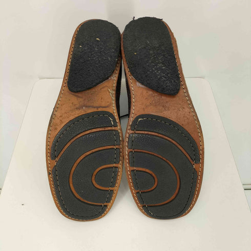 ケンゾー KENZO スクエアトゥ レースアップブーツ メンズ JPN:25.5