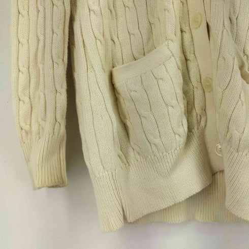 ポロラルフローレン POLO RALPH LAUREN ケーブルニットカーディガン レディース import:M