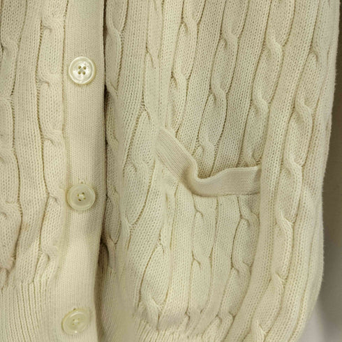 ポロラルフローレン POLO RALPH LAUREN ケーブルニットカーディガン レディース import:M