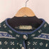 エルエルビーン L.L.Bean USA製 ノルディック ハーフボタン カーディガン レディース import:XL