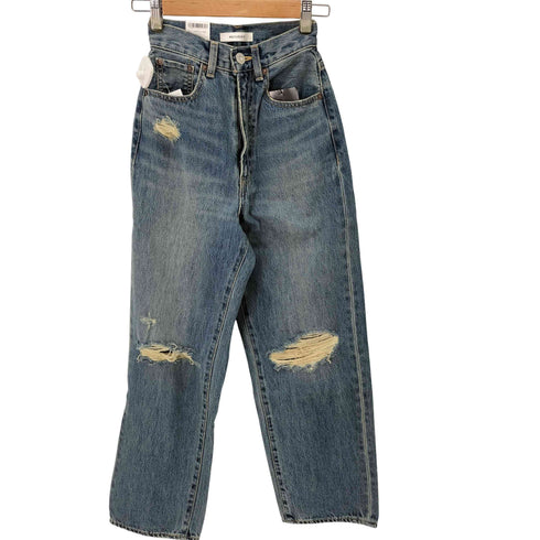 マウジー moussy HW CRASH LOOSE STRAIGHT 2 レディース 23