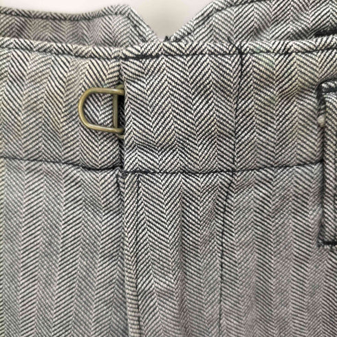 カラー kolor ヘリンボーン クロップド パンツ メンズ 2