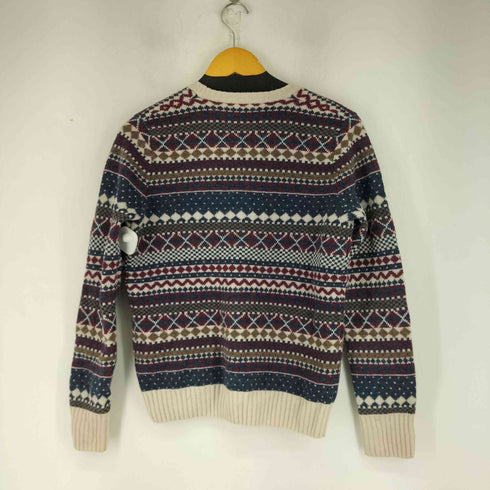 フレッドペリー FRED PERRY 総柄カーディガン レディース FR:36
