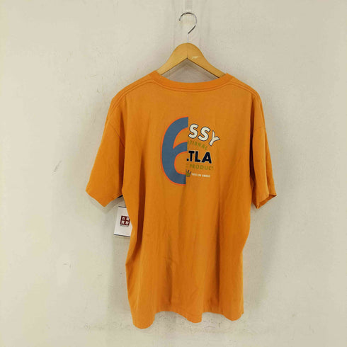 ステューシー Stussy USA製 アシンメトリー ドッキング クルーネックTシャツ メンズ import:XL