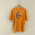 ステューシー Stussy USA製 アシンメトリー ドッキング クルーネックTシャツ メンズ import:XL