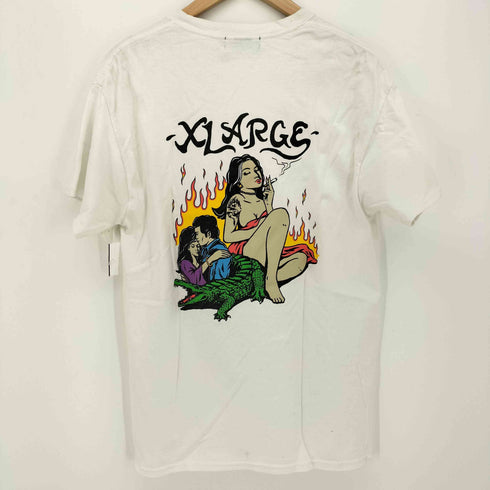 エクストララージ XLARGE バックプリント ロゴ S/S クルーネック Tシャツ メンズ JPN:M