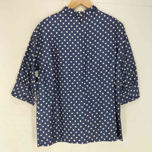 バウムウンドヘルガーデン BAUM UND PFERDGARTEN ドット柄シルクブラウス レディース 36