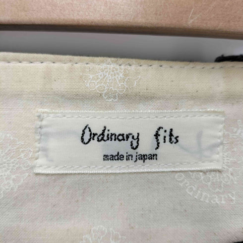 オーディナリーフィッツ Ordinary fits ボタンフライヘリンボーンパンツ メンズ 0