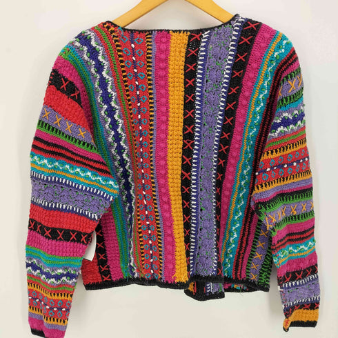CASUAL CORNER 90S ノーカラー メキシカン シャツ レディース