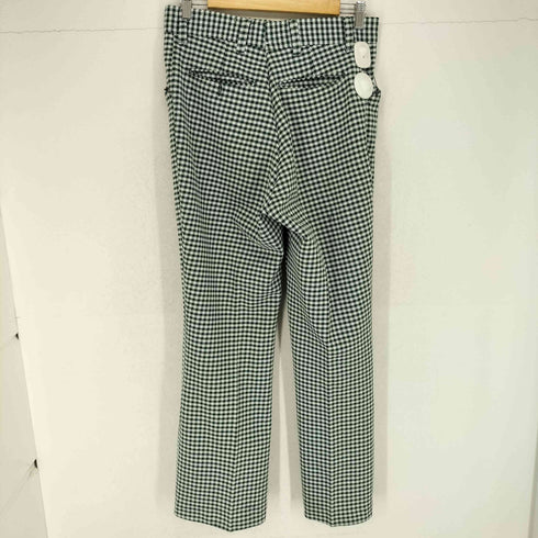 ファーラー FARAH MADE IKN USA TALONジップ 千鳥格子スラックスパンツ メンズ