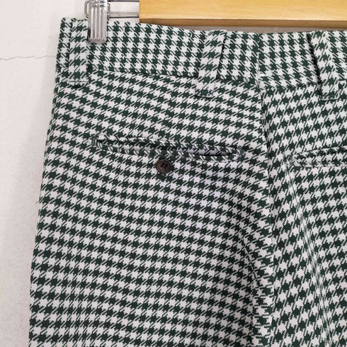 ファーラー FARAH MADE IKN USA TALONジップ 千鳥格子スラックスパンツ メンズ