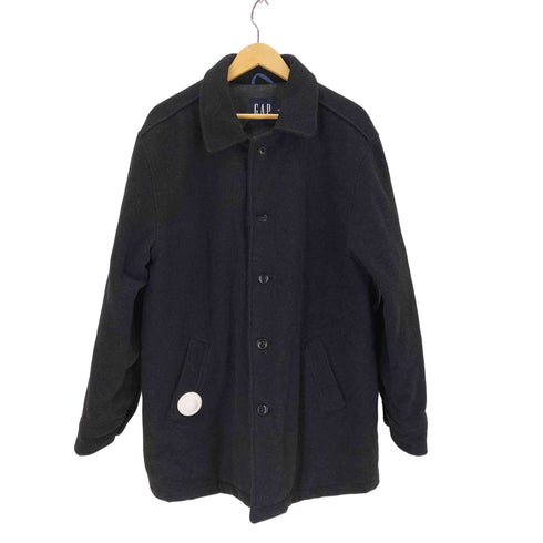 ギャップ Gap ウールステンカラーコート メンズ import:M