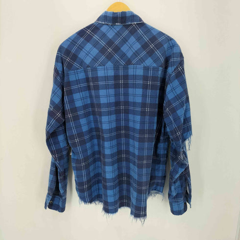 アンユーズド UNUSED 19AW damage check nel shirt/ メンズ JPN:2