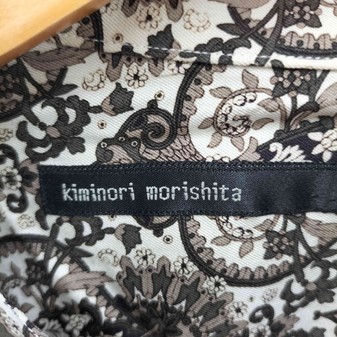 kiminori morishita 総柄シルク混シャツ メンズ 5/48