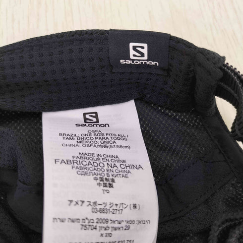 サロモン SALOMON AIR LOGO CAP メンズ