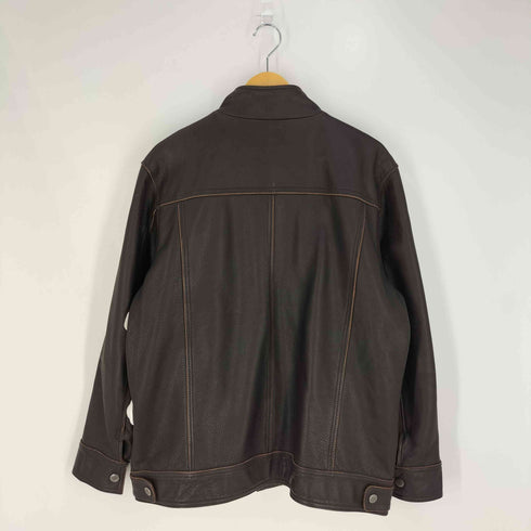 ハーレーダビッドソン HARLEY-DAVIDSON チンスト マルチポケット レザージャケット メンズ 4XL
