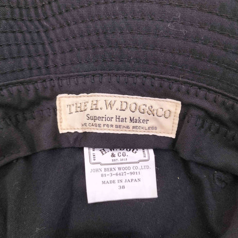 ドッグアンドコー THE H.W. DOG&CO. LAUREL HAT ローレル ハット バケットハット メンズ 38