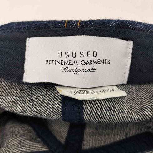 アンユーズド UNUSED 24SS 14oz denim cap メンズ