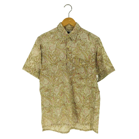 エンジニアードガーメンツ Engineered Garments 旧タグ 総柄S/Sボタンダウンシャツ メンズ S