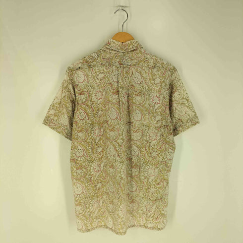 エンジニアードガーメンツ Engineered Garments 旧タグ 総柄S/Sボタンダウンシャツ メンズ S