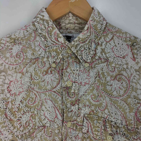 エンジニアードガーメンツ Engineered Garments 旧タグ 総柄S/Sボタンダウンシャツ メンズ S