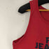 ポロジーンズカンパニーラルフローレン POLO JEANS COMPANY RALPH LAUREN フロントプリントタンクトップ レディース import:XL