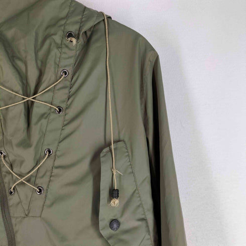 ミノトール MINOTAUR JAXA Deck Parka 転写 リバーシブル フーデッド ポリジャケット 裾ドローコード メンズ JPN:S