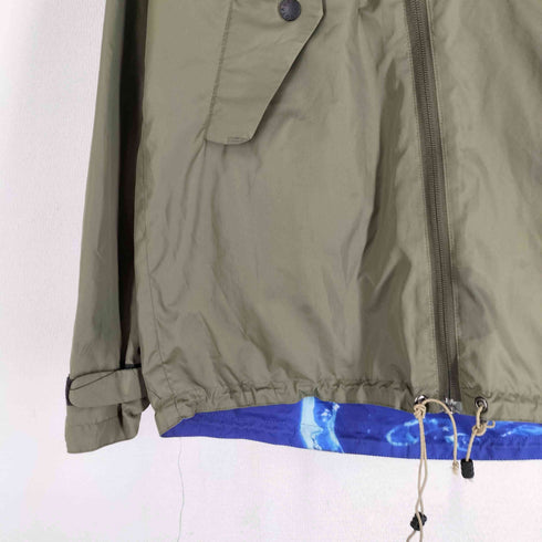 ミノトール MINOTAUR JAXA Deck Parka 転写 リバーシブル フーデッド ポリジャケット 裾ドローコード メンズ JPN:S