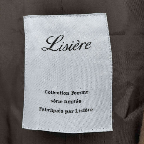 リジェール Lisiere Volume Coat カシミアボリュームコート レディース