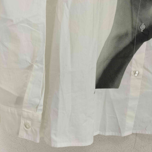 エムエムシックスメゾンマルジェラ MM6 Maison Margiela 22AW ハンドサインプリントコットンシャツ レディース 14