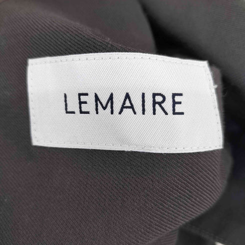 ルメール LEMAIRE ウール ノーカラーシャツ メンズ JPN:46