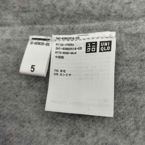 ユニクロ UNIQLO カシミヤブレンドストール レディース