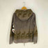 レミレリーフ REMI RELIEF 総柄 ボアフリース ジップアップパーカー メンズ JPN:M