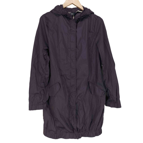 エスマックスマーラ S Max Mara ナイロンフーデッドコート レディース 38