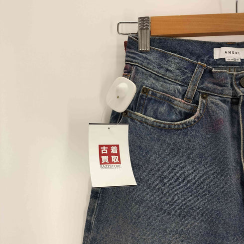 アメリ AMERI zipper straight denim レディース 25
