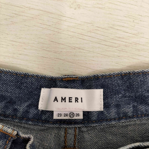 アメリ AMERI zipper straight denim レディース 25