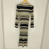 アメリ AMERI multi border knit dress レディース