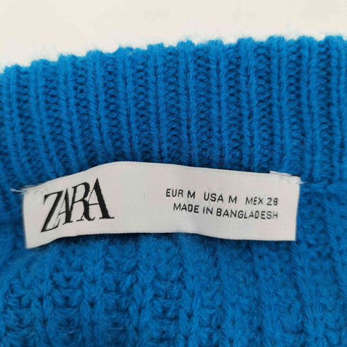 ザラ ZARA ローゲージ ラグランニット レディース import:M