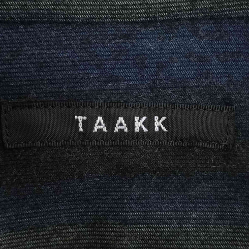 ターク TAAKK ボーダー 2B テーラードジャケット メンズ JPN:2