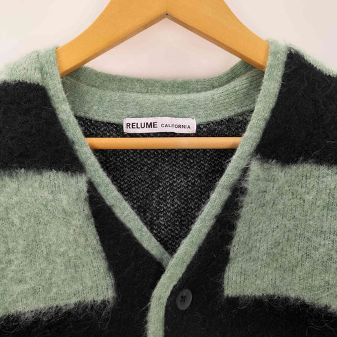 ジャーナルスタンダードレリューム JOURNAL STANDARD relume CALIFORNIA モヘヤ パターンカーディガン メンズ