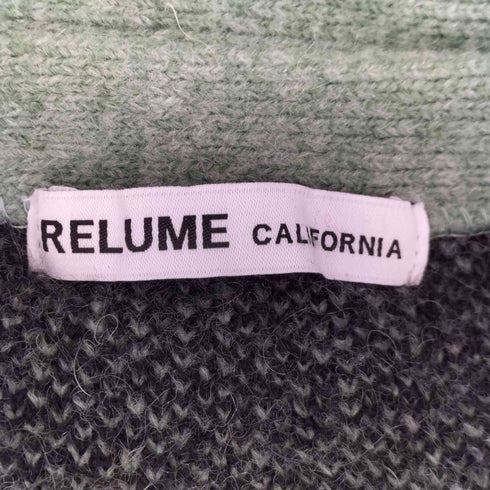 ジャーナルスタンダードレリューム JOURNAL STANDARD relume CALIFORNIA モヘヤ パターンカーディガン メンズ