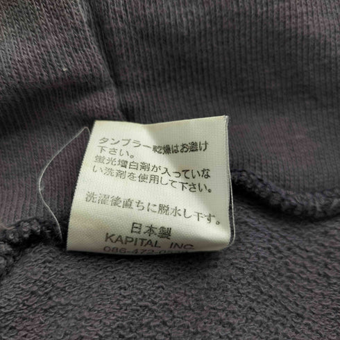 キャピタル KAPITAL ウールフリンジ ポンチョ レディース