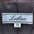 レリアン Leilian レザー切替え2Bテーラードジャケット レディース 11号