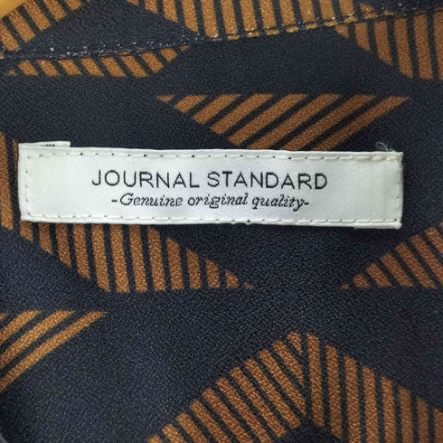 ジャーナルスタンダード JOURNAL STANDARD GEOM PATTERN ジオメパターン ショートスリーブ 柄シャツ メンズ M