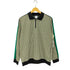 ザラ ZARA ジッパーディテール チェック ポロシャツ メンズ import:M