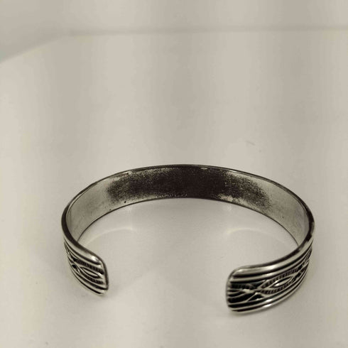 ナバホ NAVAJO STERLING HRM ヘンリマリアーノ シルバーバングル メンズ